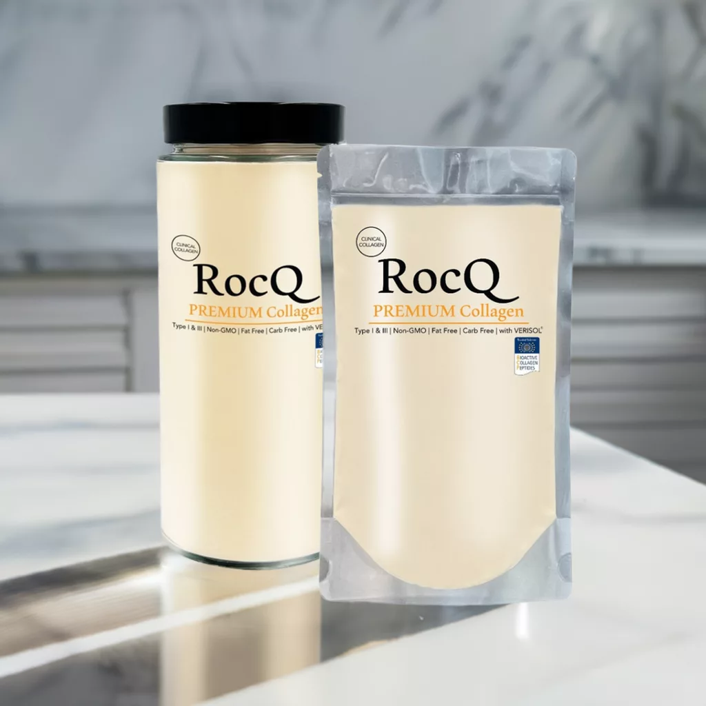 RocQ Collagen RocQ Collagen Jar and Pouch