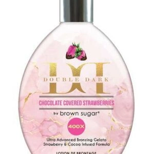 Double Dark Covered Strawberries | 400X | 400ml | Ultra Advanced Bronzing Gelato  Strawberry & Cocoa Infused Formula