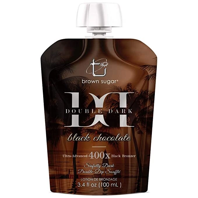Double Dark Black Chocolate 400X Bronzer | Pouch | 100ml | Double Dip Souffleis