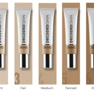 Decoded Skin Foundation #4 (Medium Skin Tones) | 30 ml | Skin Barrier Defense Ceramides