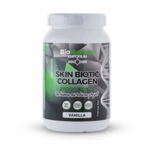 Biomedical Skin Biotic | Vanilla Flavour | 84g | Promotes Healthy & Glowing Skin Inside And Out
